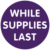 Double Cylinder Shear Organizer Purple