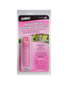 Sabre Dog Attack Deterrent with Pink Case