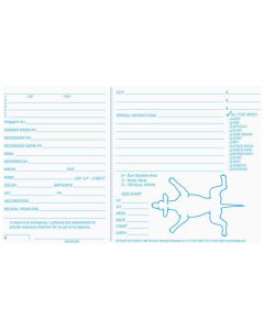 Barkleigh Giant Klip Kards White, 100 Pack