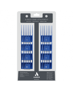 Andis 8-Piece Universal Attachment Comb Set, Large