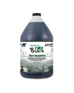Double K Groomer's Edge Emerald Black Pet Shampoo, 1 Gallon