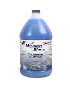 Double K Groomer's Edge Midnight White Pet Shampoo, 1 Gallon
