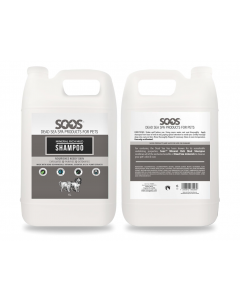 Soos Pets Natural Dead Sea Mineral Rich Mud Pet Shampoo, 1 Gallon
