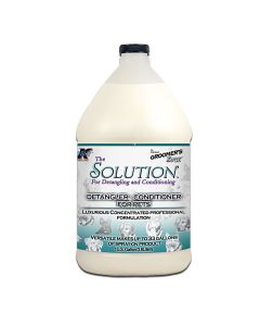 Double K Groomer's Edge The Solution Detangler/Conditioner For Pets, 1 Gallon