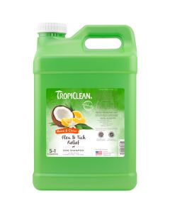 Tropiclean Neem & Citrus Flea & Tick Relief Dog Shampoo, 2.5 Gallon