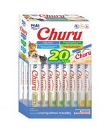 Inaba Churu Puree Tuna Variety Box Cat Treat, 20pk