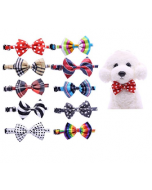 Cozymo Assorted Bowtie with Adjustable Collar Daily, 50 Pack