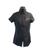 Cozymo Fitted Zip-Up Grooming Jacket, Black S-XL