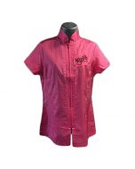 Cozymo Fitted Zip-Up Grooming Jacket, Pink S-XL