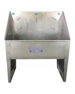 Groomer's Best Standard Bathing Tub Right Faucet, 48"