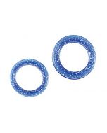 Heritage Finger Guard Blue Sparkle, Small