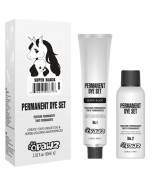 Opawz Dog Hair Dye Set Super Black, 2x60ml