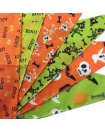 Cozymo Bandanas Assorted Halloween Patterns, 72 Pack